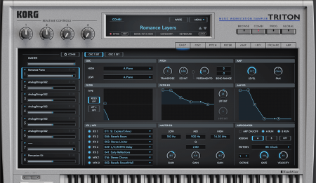 KORG TRITON v1.3.7 / v1.3.3 WiN MacOSX